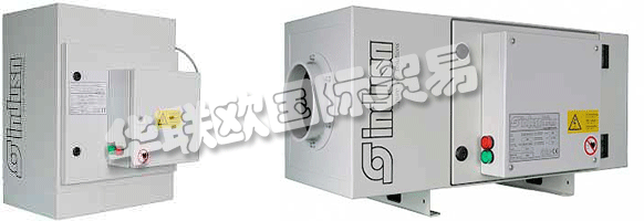 INDUSA的業(yè)務(wù)活動(dòng)是間接和直接清潔機(jī)油和工業(yè)大廳中的油霧，