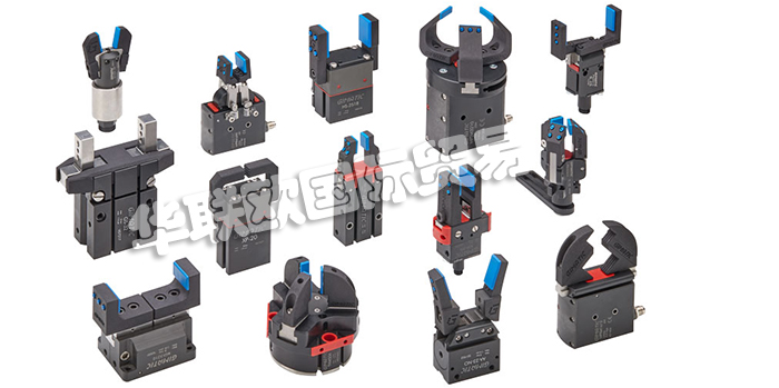 美國(guó)GIMATIC公司的產(chǎn)品主要是做夾爪夾具：GIMATIC電動(dòng)夾爪、GIMATIC氣動(dòng)夾爪電動(dòng)夾爪、氣動(dòng)夾爪、電動(dòng)抓手、緊湊型夾爪、塑料夾具、電動(dòng)旋轉(zhuǎn)執(zhí)行器、電氣分度表、自定心電動(dòng)夾爪、三爪平行自定心電動(dòng)夾爪、兩爪平行自定心電動(dòng)夾爪、3D打印夾爪、直線導(dǎo)軌、線性執(zhí)行器、特殊執(zhí)行器、滑動(dòng)軸承、線性滑軌、迷你滑軌、起重器、模塊化接口、真空套件、真空末端執(zhí)行器、處理傳感器、SB-傳感器盒、模塊化傳感器盒、電感式傳感器、超聲波傳感器、震動(dòng)傳感器、膨脹爪、澆口夾爪、感測(cè)器、真空杯。