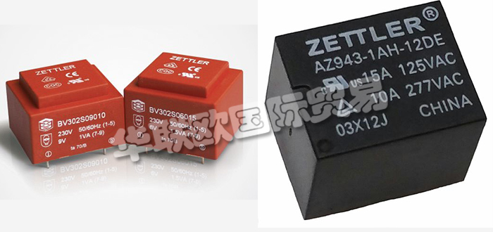 德國ZETTLER公司主要供應：德國賽特勒繼電器,ZETTLER變壓器，貼片式變壓器，環(huán)形變壓器，密封變壓器，電流互感器，電源模塊，溫控器，接觸器，太陽能繼電器等產品。