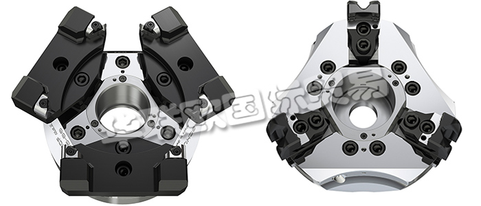 雄克氣缸卡爪為車削應用注入了新的活力。抓取系統(tǒng)和夾持技術的領導者雄克可提供全世界類型最廣泛的標準卡爪，其中也包括各種型號的嵌入爪和夾持毛坯件的階梯式卡爪。