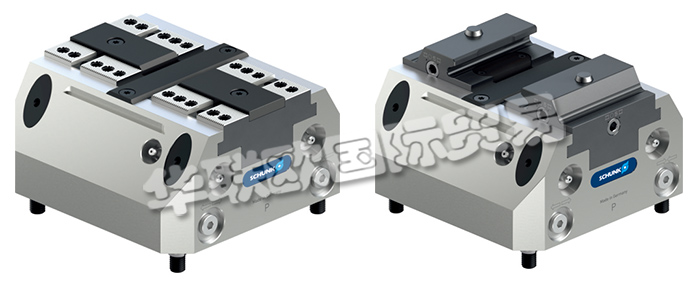 雄克二爪氣缸中的TANDEM系列氣動(dòng)夾具可在受限空間內(nèi)實(shí)現(xiàn)高夾持力。廣泛的產(chǎn)品范圍，其中包括氣動(dòng)夾具，具有標(biāo)準(zhǔn)夾爪行程、長行程、利用固定夾爪進(jìn)行夾持、卡爪快換系統(tǒng)或感應(yīng)式卡爪監(jiān)控，始終提供最適合您應(yīng)用的產(chǎn)品。雄克二爪氣缸有極其緊湊的設(shè)計(jì)，高達(dá) 55 kN 的極高夾持力，夾持力可通過氣壓調(diào)節(jié)，中央機(jī)床側(cè)中央潤滑，標(biāo)配為兩個(gè)爪接口。