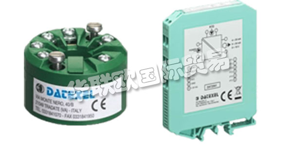 DATEXEL公司制造各種溫度變送器，頭戴式溫度變送器，信號(hào)轉(zhuǎn)換器，信號(hào)隔離器，跳閘放大器，熱電偶轉(zhuǎn)換器，電流信號(hào)調(diào)節(jié)器，回路供電指示器，信號(hào)分配器，分布式I/O模塊，用于PLC的A/D接口，跳閘放大器，電源，電流回路隔離器和回路供電數(shù)字指示器。下文為您介紹DATEXEL溫度變送器。